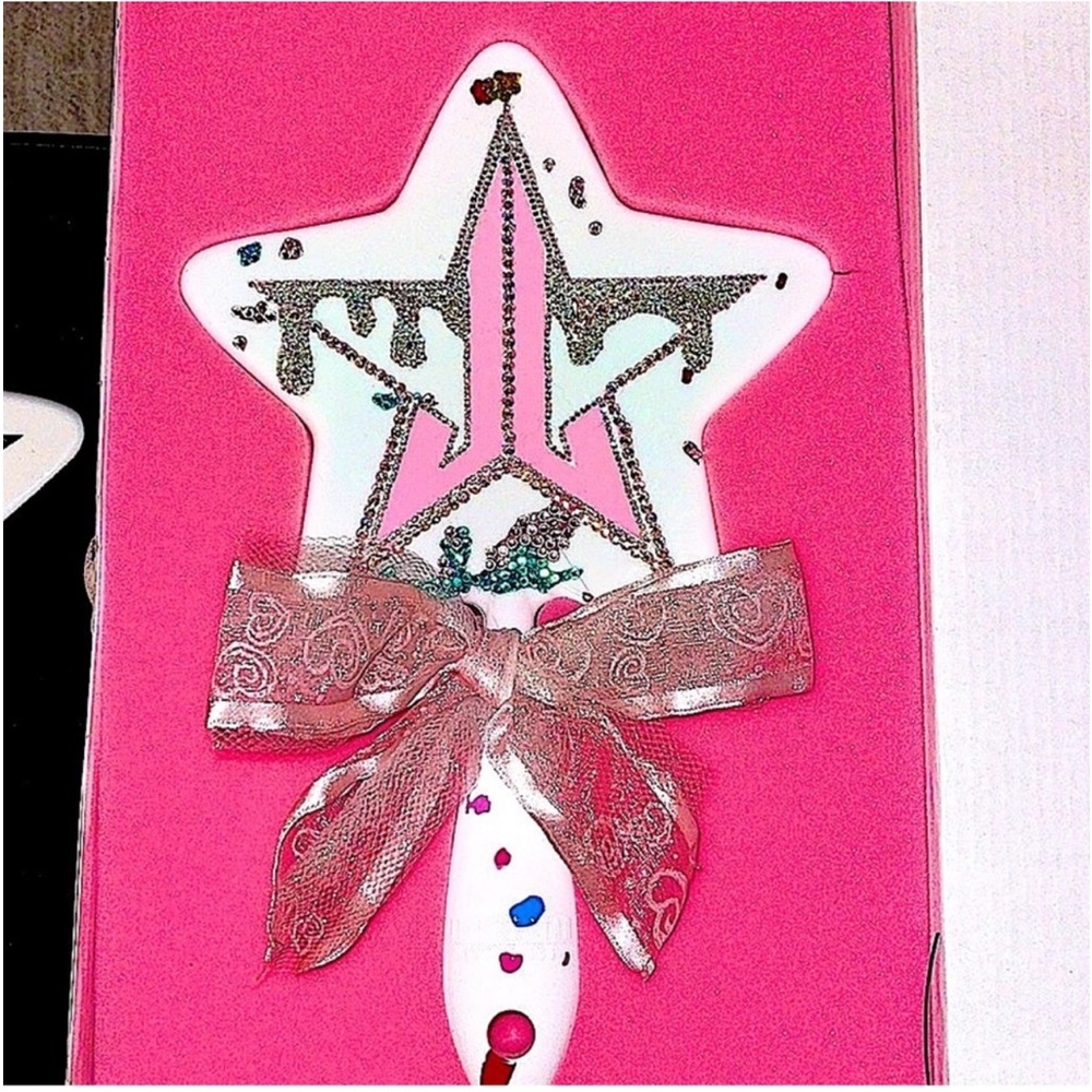 🌼BOGO50%🌼 🆕🌿JEFFREE STAR: Silver Chrome Bedazzled Mirror - Picture 12 of 17